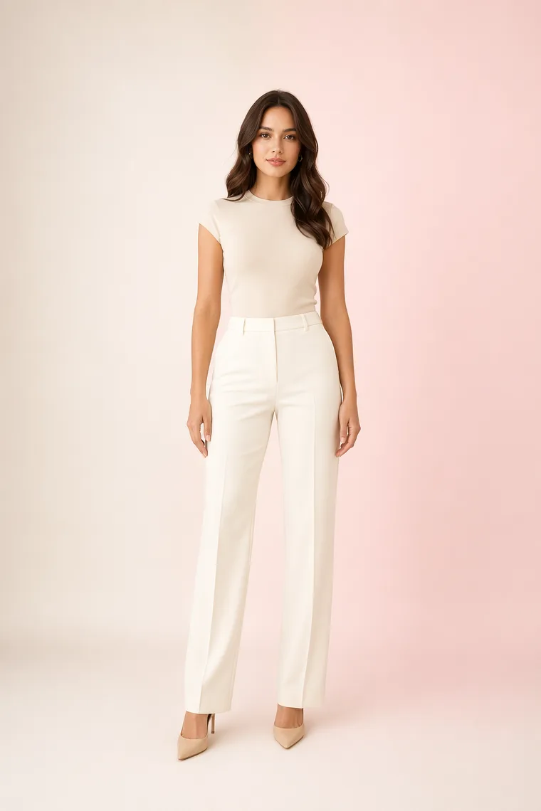Model in a minimal look